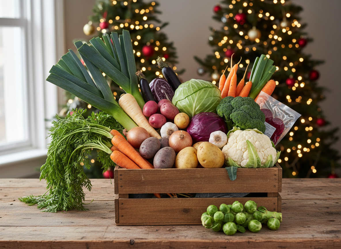 generated-image-2025-12-03 Xmas veg Box For 6 - Image 1